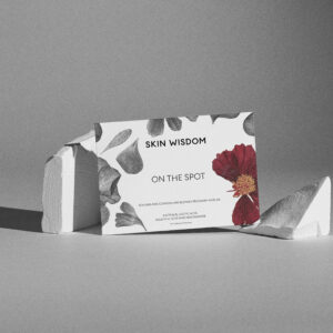 Package of SKIN WISDOM® ON THE SPOT blemish cover up and healing patches