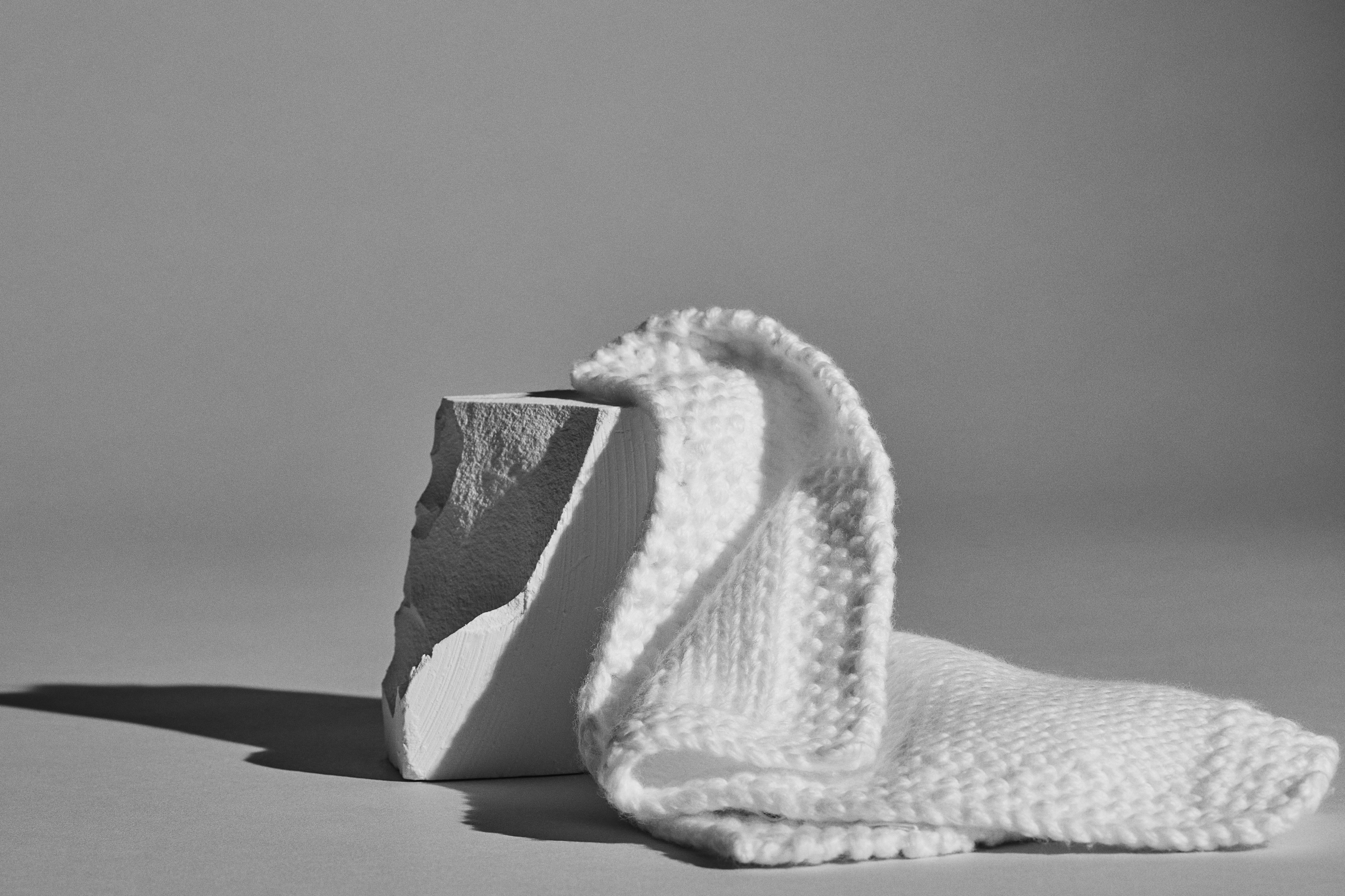 SKIN WISDOM® REVIVAL KNIT hand knitted face cloth