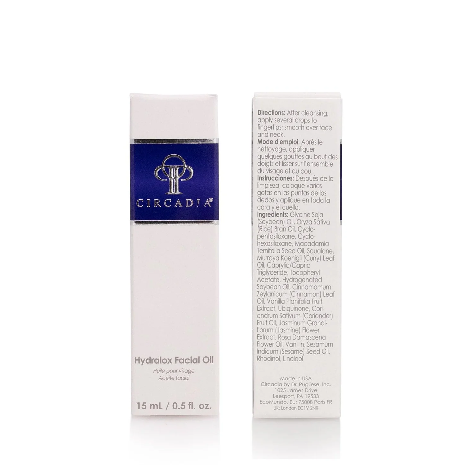 Circadia Hydralox facial oil